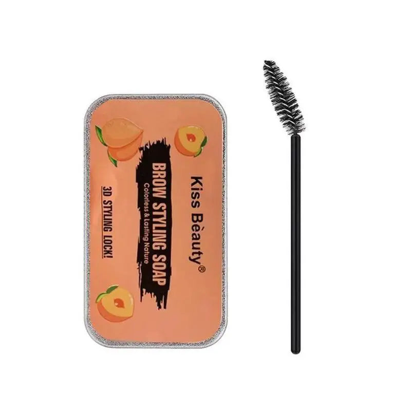 Transparent Pomade Eyebrow Styling Soap Brows Gel Wax Fixer With Brush For Women Eyebrow Cosmetics Make Up Eyebrow Gel